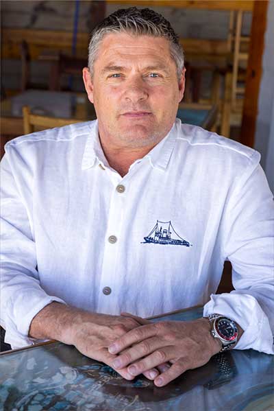 The Tug Restaurant manager Brett